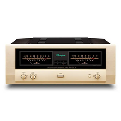 ACCUPHASE P-4600 STEREO POWER AMPLIFIER | VINYL SOUND USA the P-4600 Class AB stereo power amplifier provides supreme driving performance. The power amp stage features 6-parallel push-pull power transistors, while its rated output of 150 W into 8 ohms dwarfs conventional models. Combined with an S/N ratio of 125 dB and a damping factor of 800.