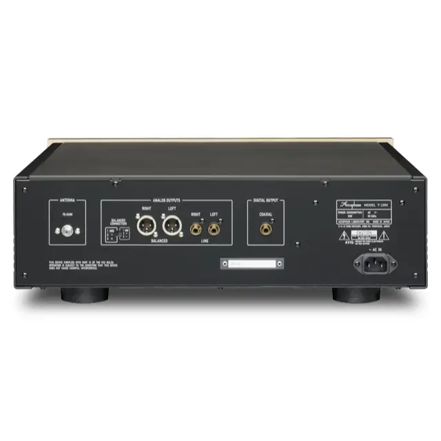 ACCUPHASE T-1200 DDS FM STEREO TUNER | VINYL SOUND USA Using a blend of latest RF circuit design with sophisticated digital signal processing, most majorfunctions after the intermediate frequency stage such as the variable bandwidth IF filter, multipathreduction, digital FM demodulator and DS-DC stereo demodulation have been moved to software onthe DSP chip.