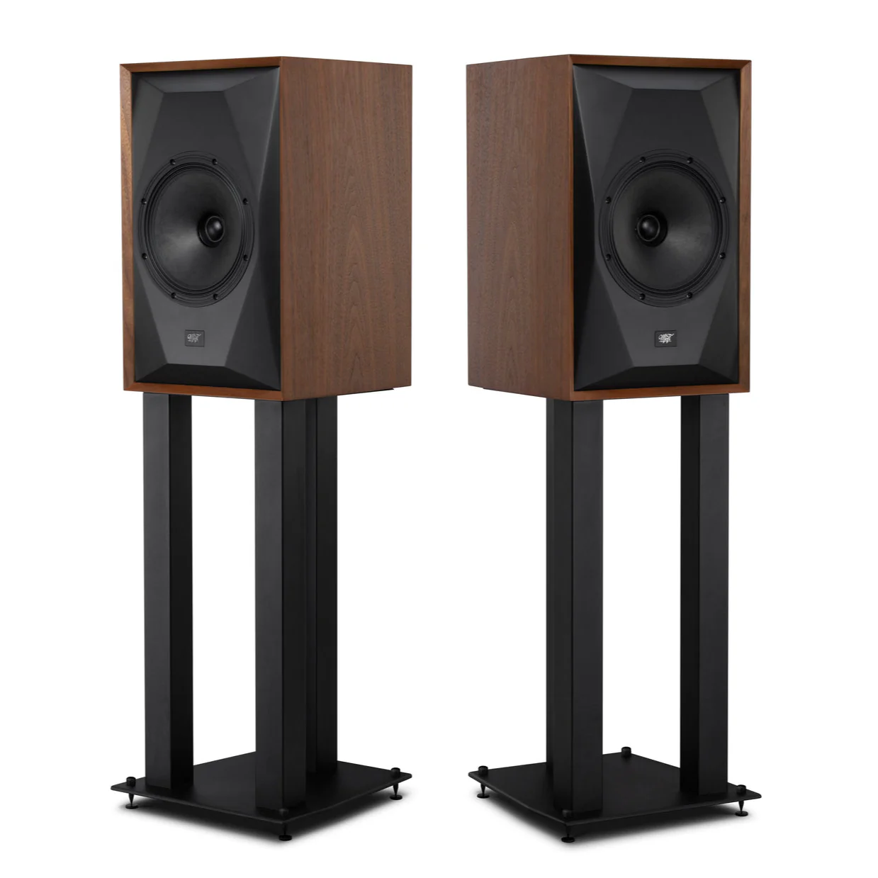 MOBILE FIDELITY SOURCEPOINT 8 SPEAKER STANDS (PAIR) | VINYL SOUND USA Exclusively designed for Mobile Fidelity SourcePoint 8 bookshelf loudspeakers, these 22-inch-tall steel stands raise your speakers to the ideal listening height and provide vibration-resistant support. The three-pole design can also be filled for extra stability.