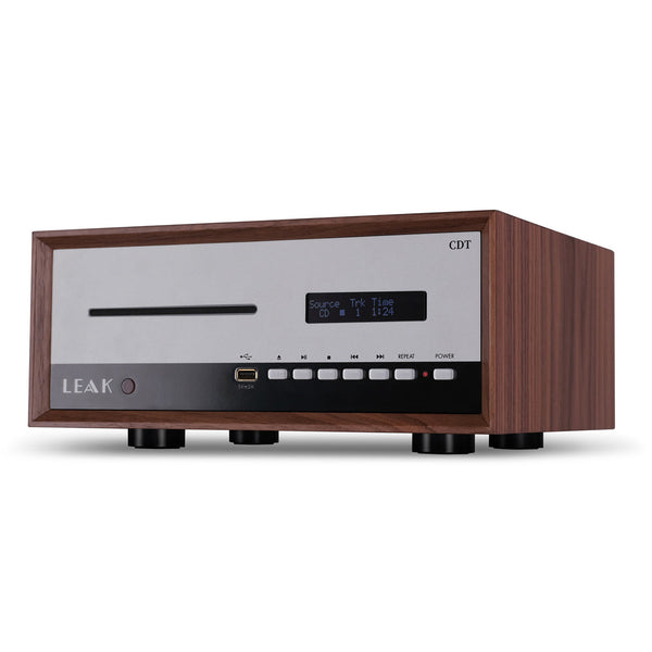 LEAK CDT CD TRANSPORT WALNUT | VINYLSOUND – Vinyl Sound USA