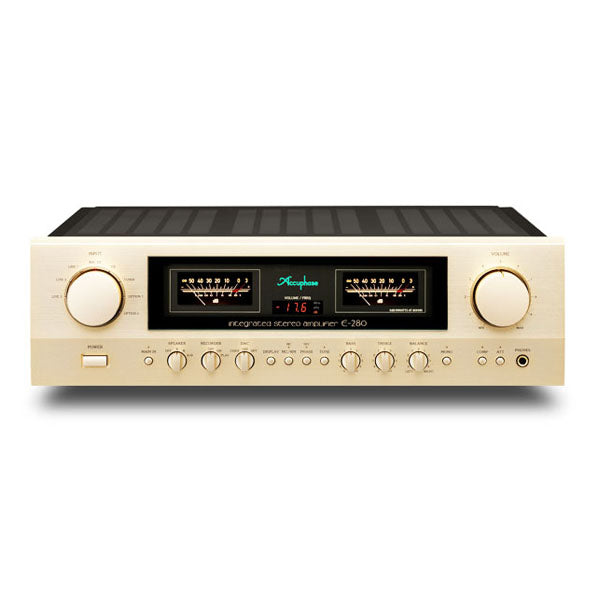 ACCUPHASE E-280 INTEGRATED STEREO AMPLIFIER | VINYL SOUND USA Achieve high performance in sound reproduction with Accuphase, Accuphase Class-A Stereo Power Amplifier, Accuphase Amplifiers, Accuphase Preamplifiers, Accuphase Integrated Amplifiers, Accuphase Power Amplifiers, Accuphase Mono Power Amplifier, Accuphase SA-CD Transport DP-950