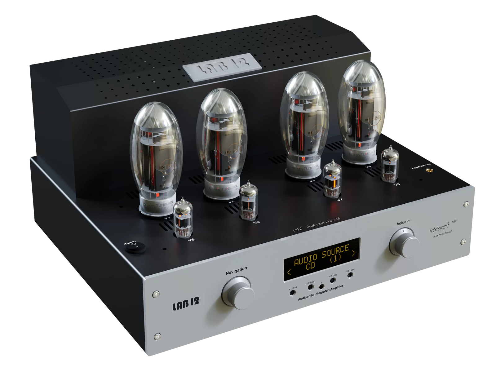 LAB12 Integre4 mk2 – toroid version 65 Watts x 2 Integrated Tube Amplifier