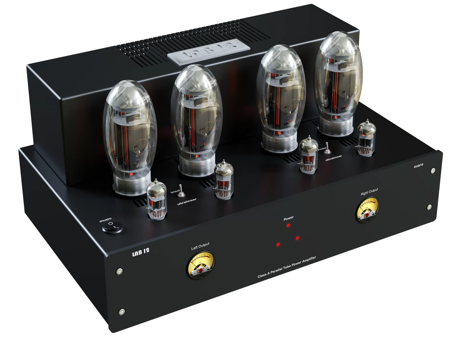 LAB12 Suara Mk2 – Toroid Version 50 Watts x 2 Class-A Tube Amplifier
