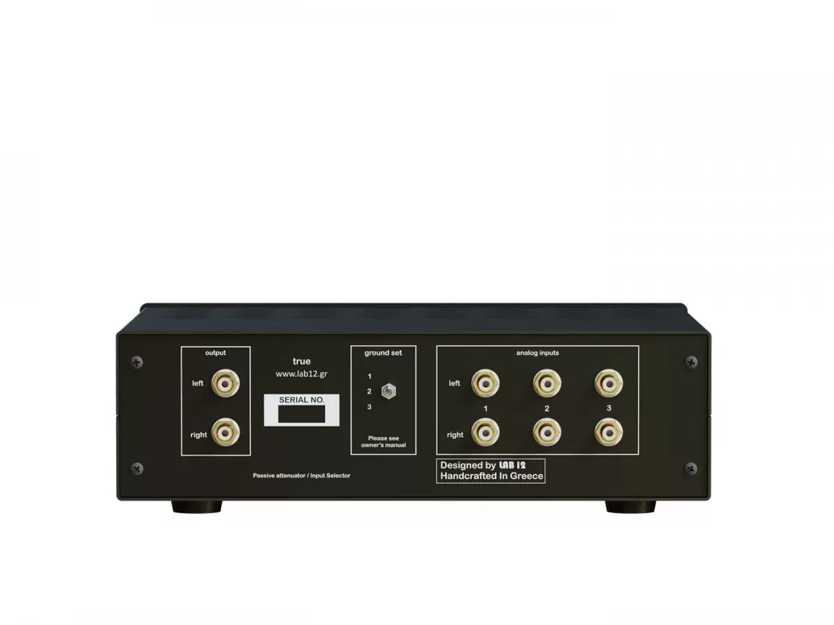 LAB12 True Passive Attenuator / Input Selector