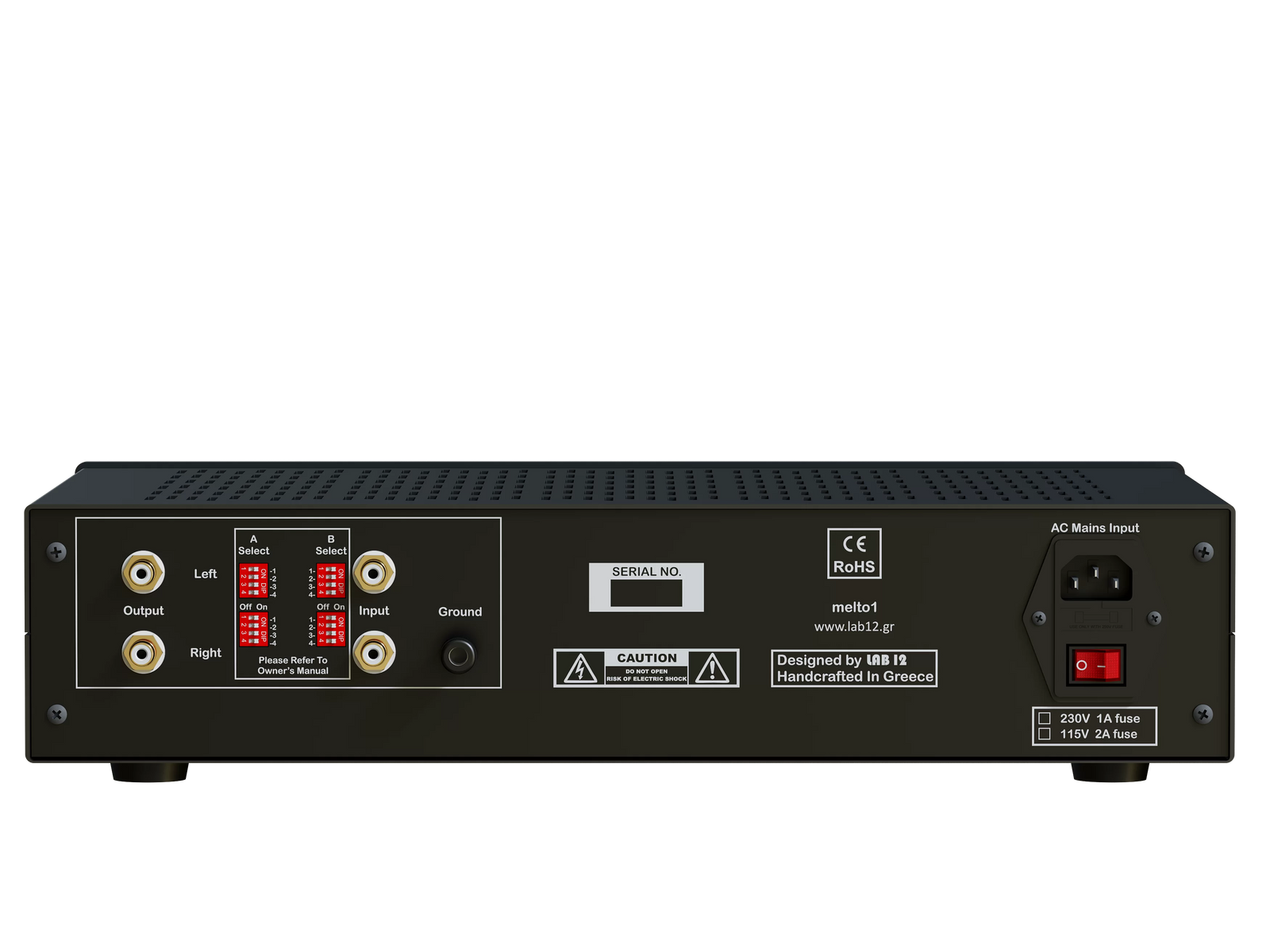 LAB12 Melto1 Fully adjustable Tube Phono Preamplifier