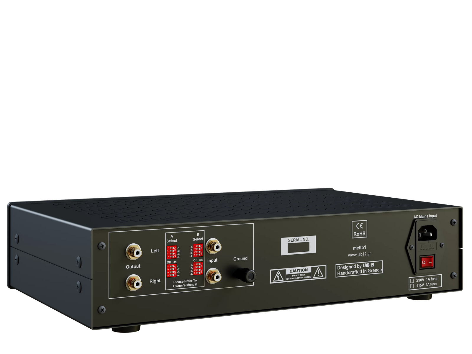 LAB12 Melto1 Fully adjustable Tube Phono Preamplifier