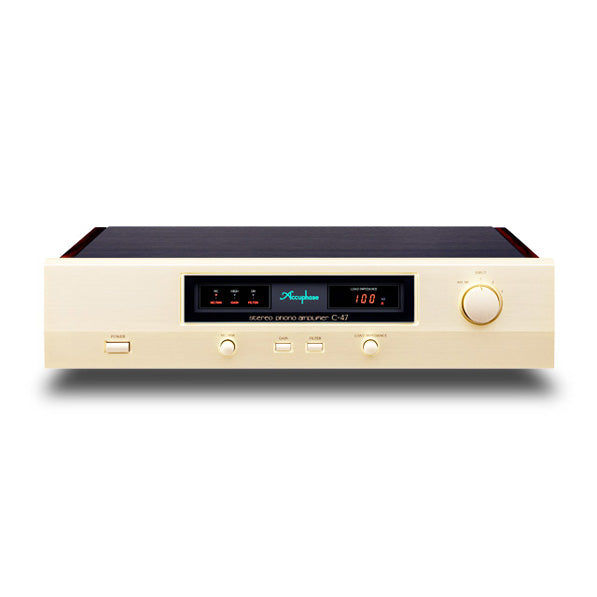 ACCUPHASE C-47 STEREO PHONO AMPLIFIER | VINYL SOUND USA Achieve high performance in sound reproduction with Accuphase, Accuphase Class-A Stereo Power Amplifier, Accuphase Amplifiers, Accuphase Preamplifiers, Accuphase Integrated Amplifiers, Accuphase Power Amplifiers, Accuphase Mono Power Amplifier, Accuphase SA-CD Transport DP-950, Accuphase Precision Dac, Accuphase Compact Disc Player…