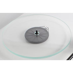 Rega - Glass Platter for Planar 2 Turntable (10mm, Clear Frosted Edge)