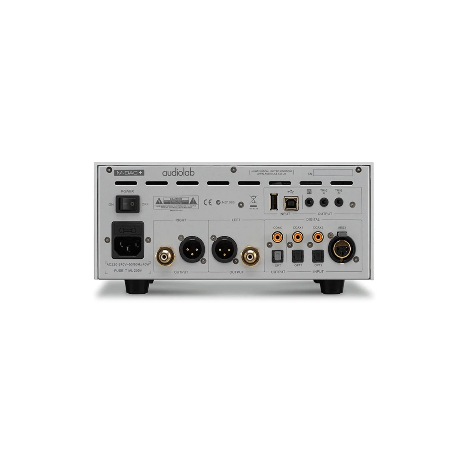 AUDIOLAB M-DAC+ DIGITAL-TO-ANALOUGE CONVERTER is a high-performance, multi-purpose audio DAC (Digital-to-Analogue Converter) for home use, designed to sit on a desk or table, or integrate into a hi-fi system. It incorporates a highly specified, audiophile-quality digital preamplifier and Class A output stage for connection to a power amp and speakers