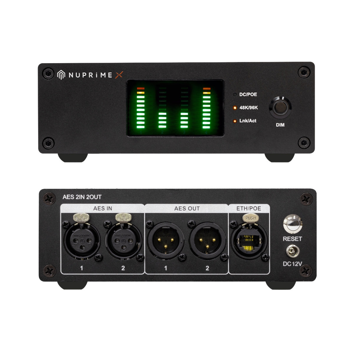 NuPrime AoAES-F22D Network Audio Interface