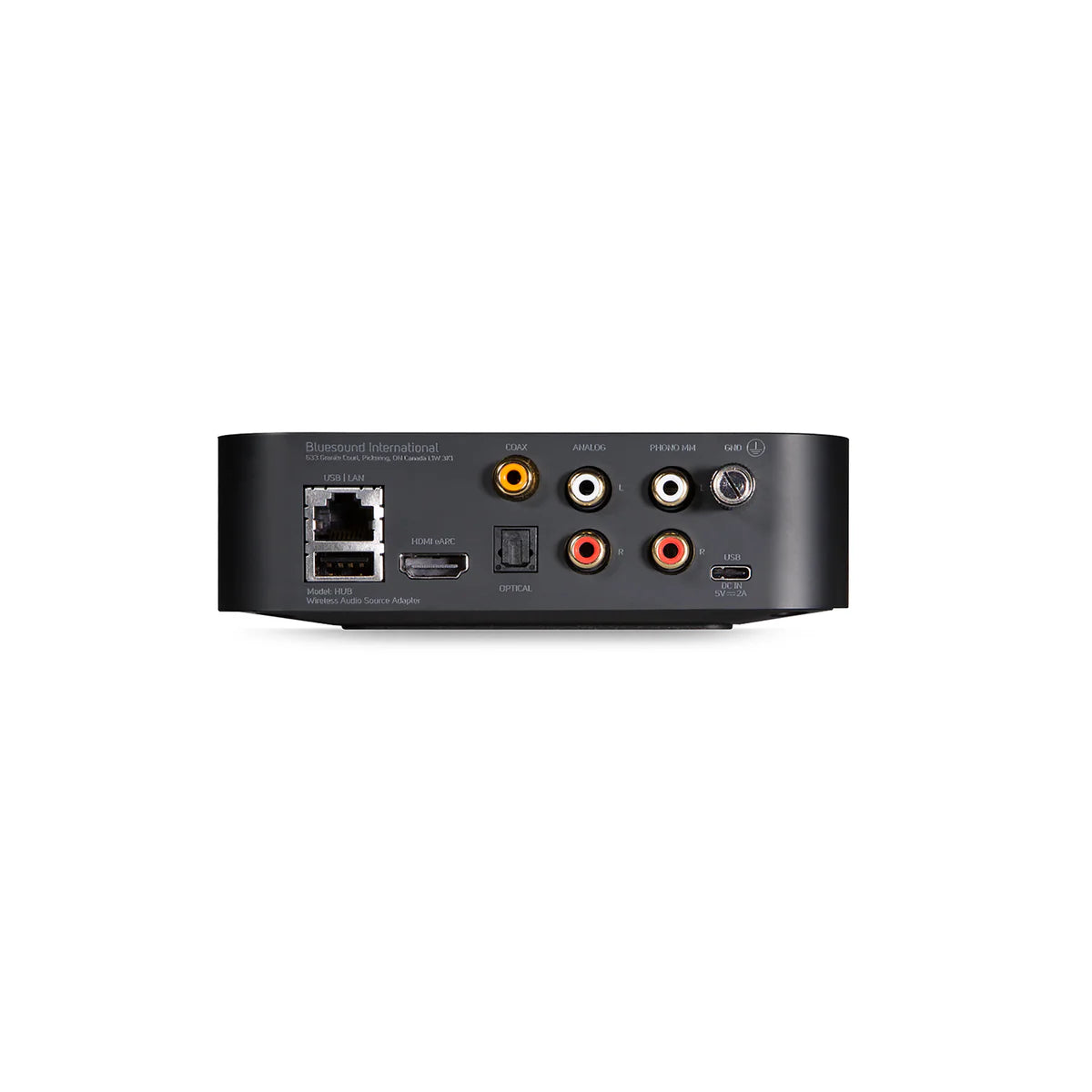 Bluesound Hub Wireless Audio Source Adapter & Network Preamp