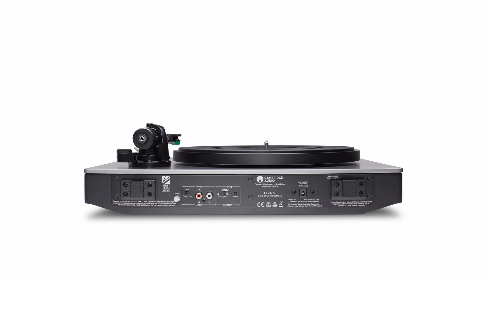 CAMBRIDGE ALVA ST BELT DRIVE TURNTABLE WITH APTX HD