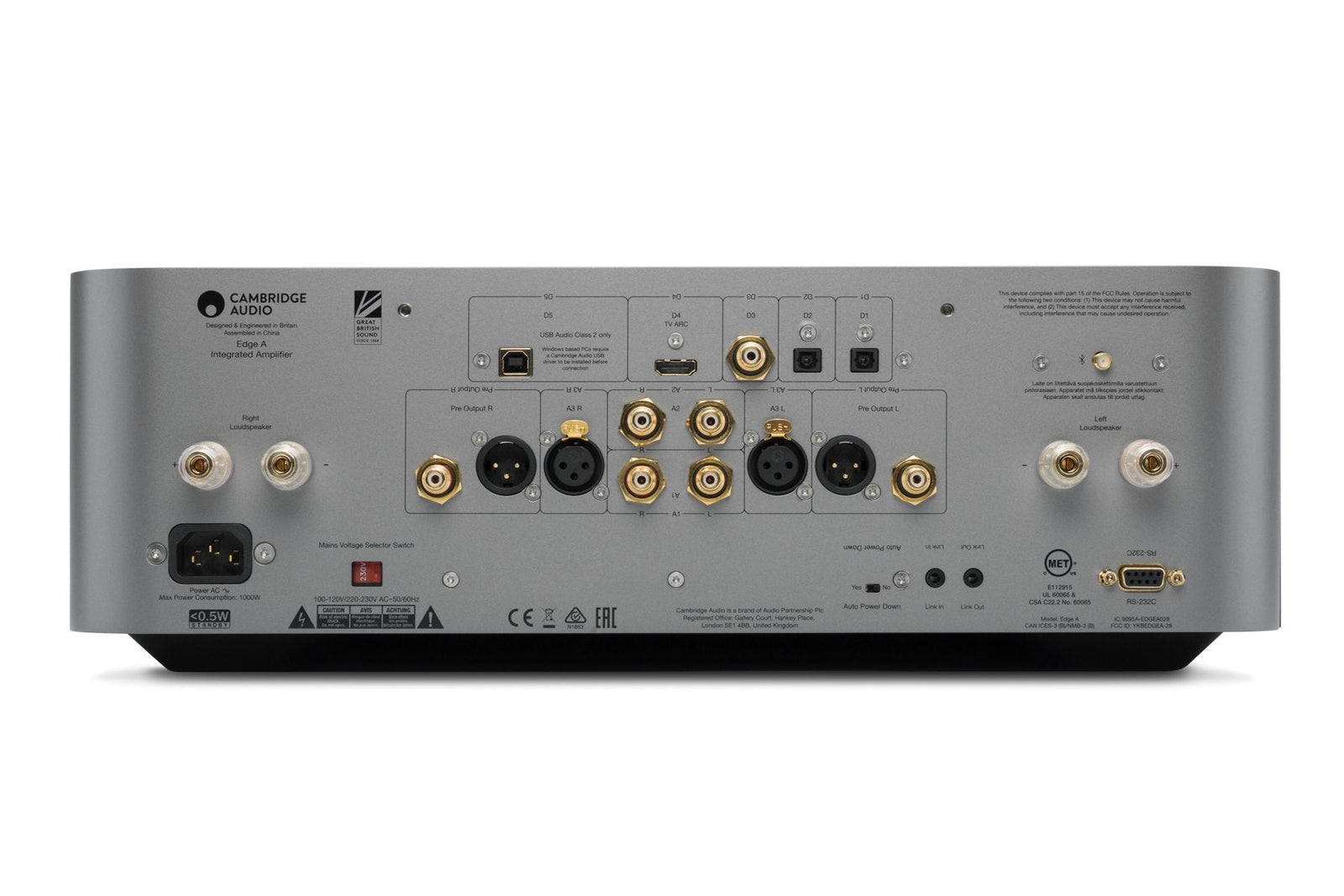 CAMBRIDGE EDGE A INTEGRATED AMPLIFIER