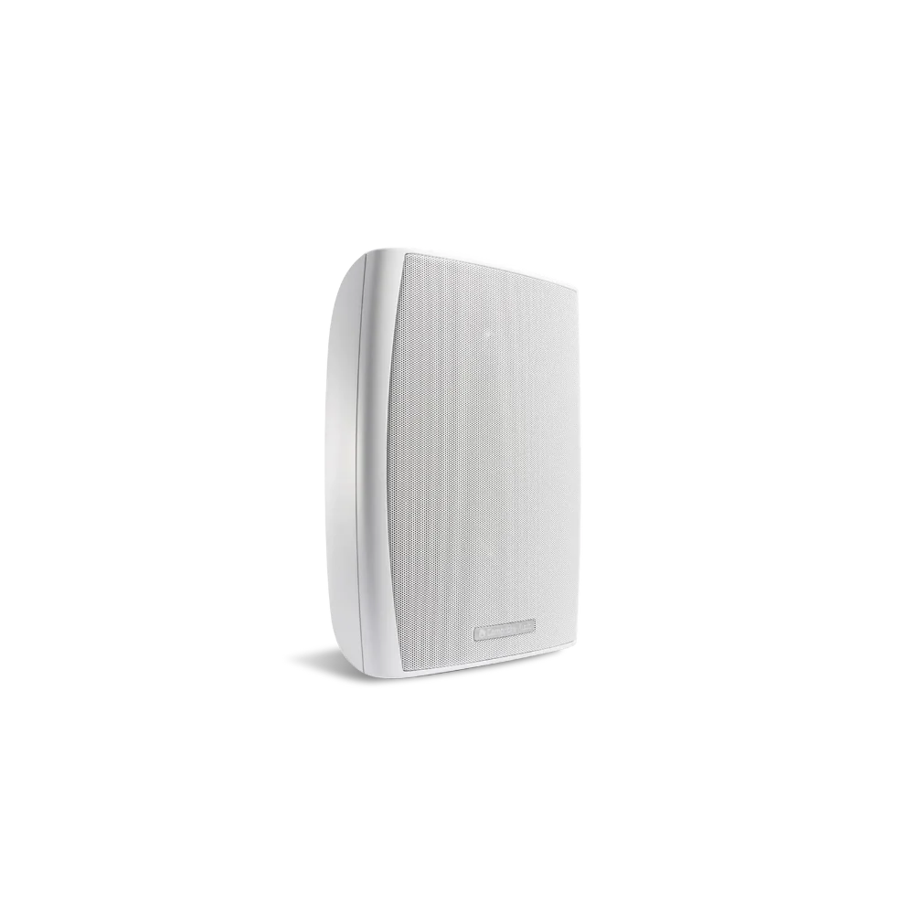 CAMBRIDGE ES30 OUTDOOR SPEAKERS (PAIR) | VINYL SOUND Engineered to withstand extreme differences in humidity and temperature, the ES30 outdoor speakers are a perfect choice for your garden, patio or rooftop. Despite their compact size they deliver great bass, thanks to a ported cabinet design and a finely tuned 6.5” mid bass driver. Treble is handled by a 1” aluminium dome tweeter for the crispest performance and an expressive sound. 
