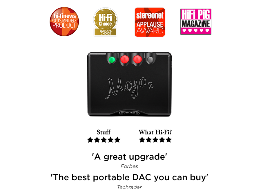 CHORD MOJO 2 DAC HEADPHONE AMPLIFIER | VINYL SOUND Mojo 2 is the most advanced DAC/headphone amplifier in the world.  It plays your favourite music with class-leading detail and clarity, right up to studio-grade levels. The British designed and built Mojo 2 is the most advanced portable DAC and headphone amplifier in the world today.