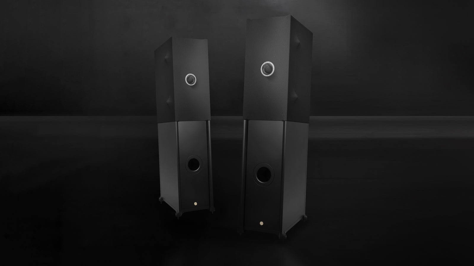 Gold Note Diana III-F Modular Floorstanding Speaker Extenders for Diana I & II Speakers (Matte Black, PAIR)