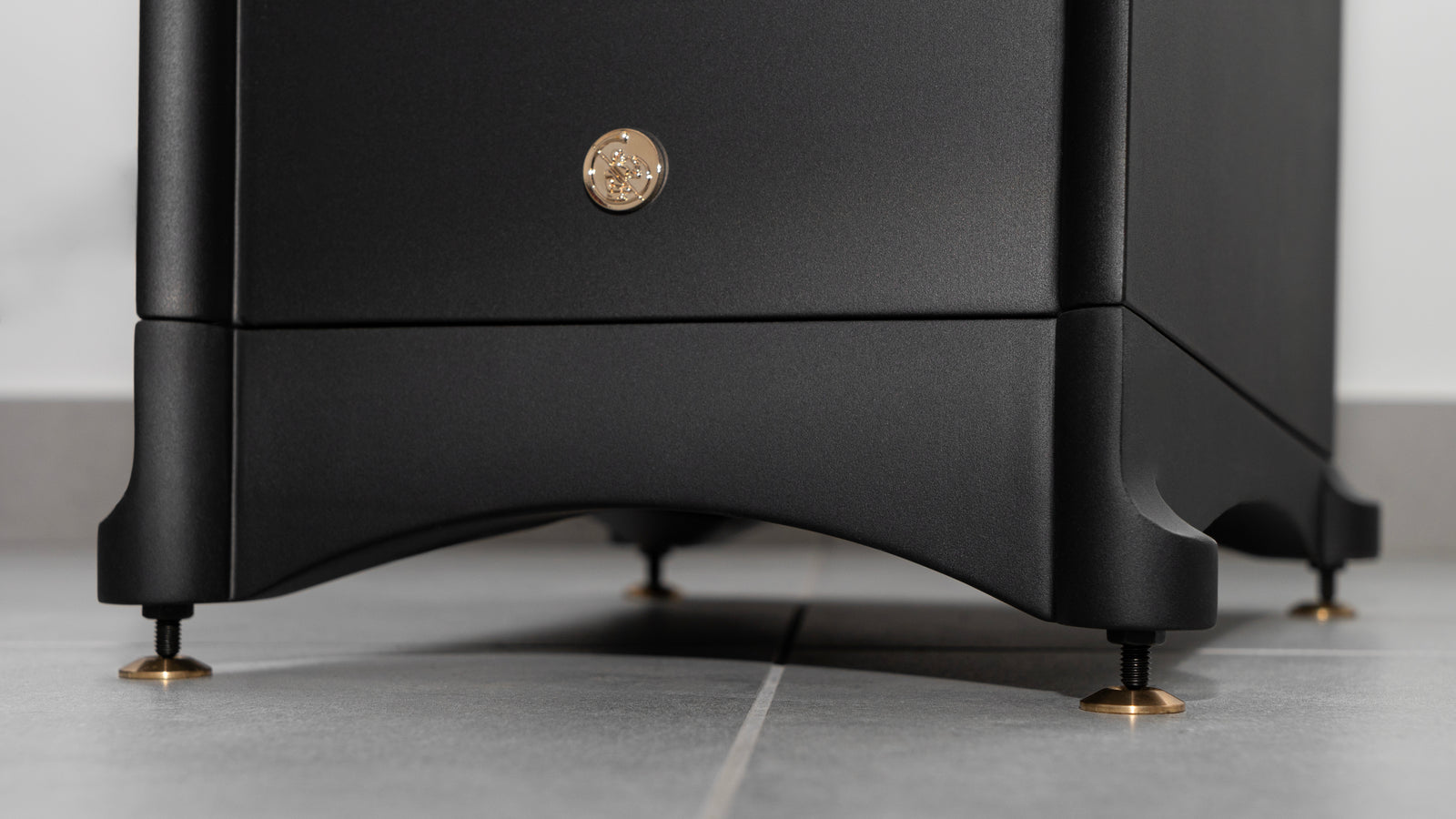 Gold Note Diana III-F Modular Floorstanding Speaker Extenders for Diana I & II Speakers (Matte Black, PAIR)