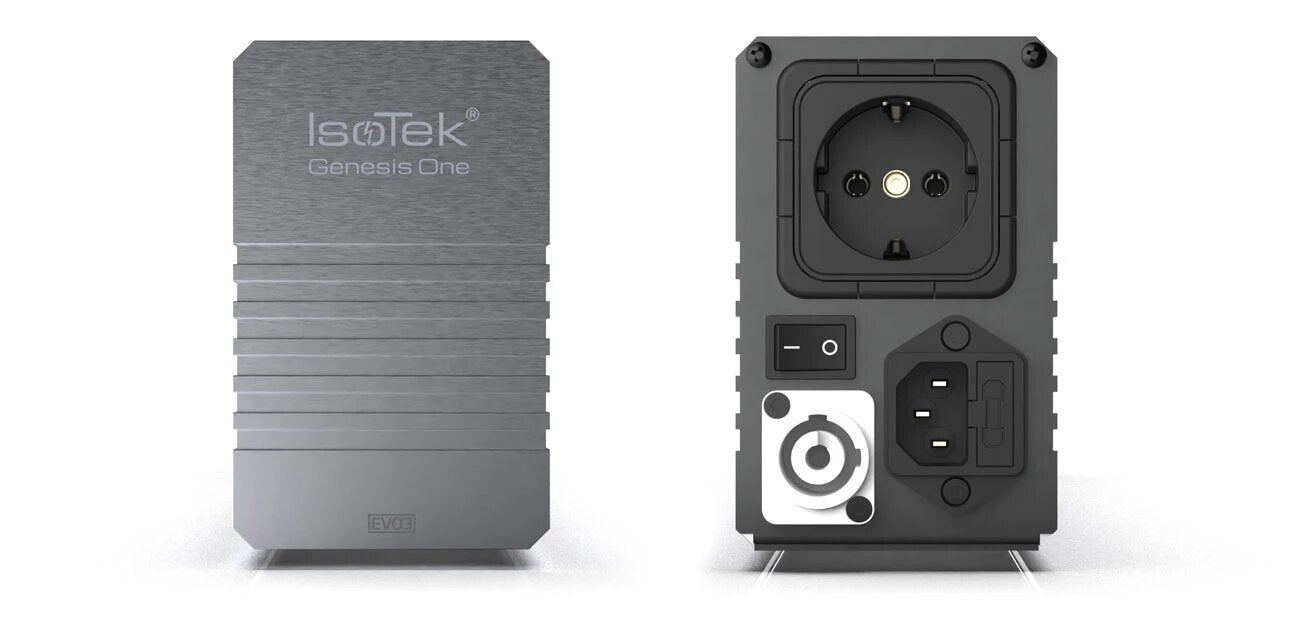 Get the best price on the Isotek EVO3 Genesis One Power Conditioner at vinylsound.ca: IsoTek Power bar - IsoTek Power Cables - IsoTek Clean Power Conditioner - IsoTek V5 Polaris - IsoTek V5 Aquarius - IsoTek V5 Titan - IsoTek V5 Elektra - IsoTek V5 Gemini - IsoTek EVO3 Premier - IsoTek EVO3 Initium - IsoTek EVO3... 