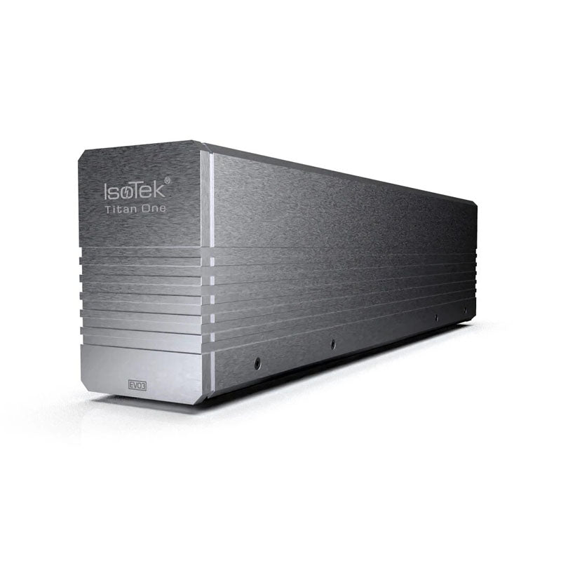 Get the best price on the Isotek EVO3 Titan One Power Conditioner at vinylsound.ca: IsoTek Power bar - IsoTek Power Cables - IsoTek Clean Power Conditioner - IsoTek V5 Polaris - IsoTek V5 Aquarius - IsoTek V5 Titan - IsoTek V5 Elektra - IsoTek V5 Gemini - IsoTek EVO3 Premier - IsoTek EVO3 Initium - IsoTek EVO3... 