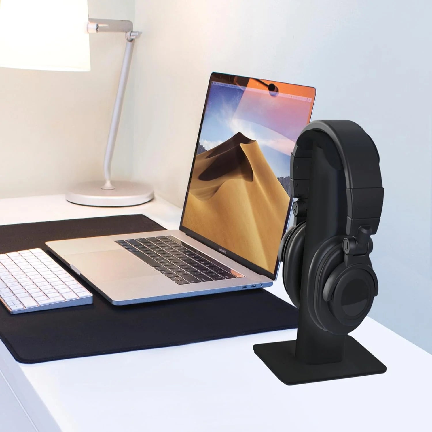 Kanto H2 Premium Universal Desktop Headphone Stand - Black