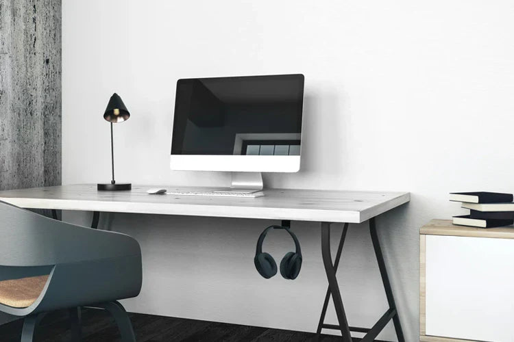 Kanto HH Universal Under-Desk Headphone Hook
