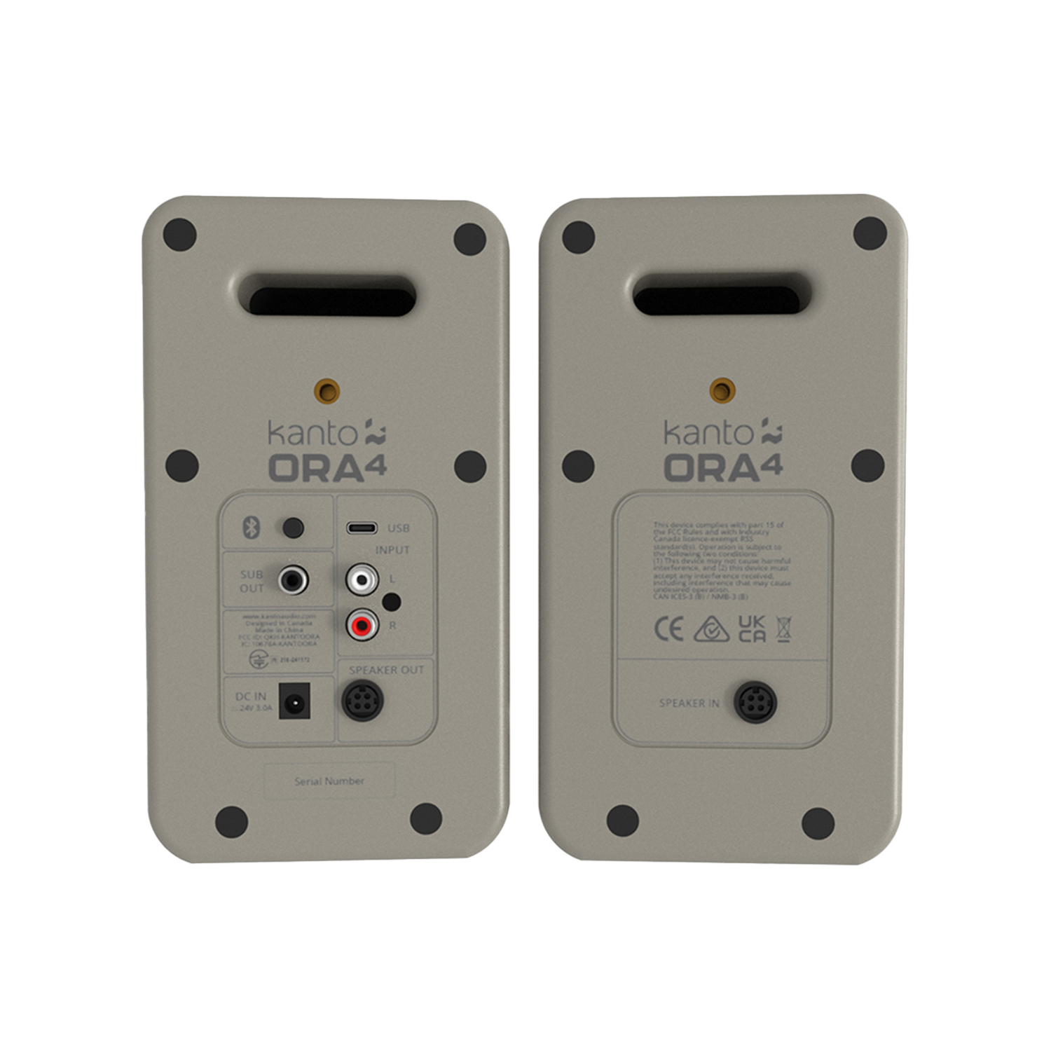 Kanto ORA4 140W Powered Reference Desktop Speakers with Bluetooth