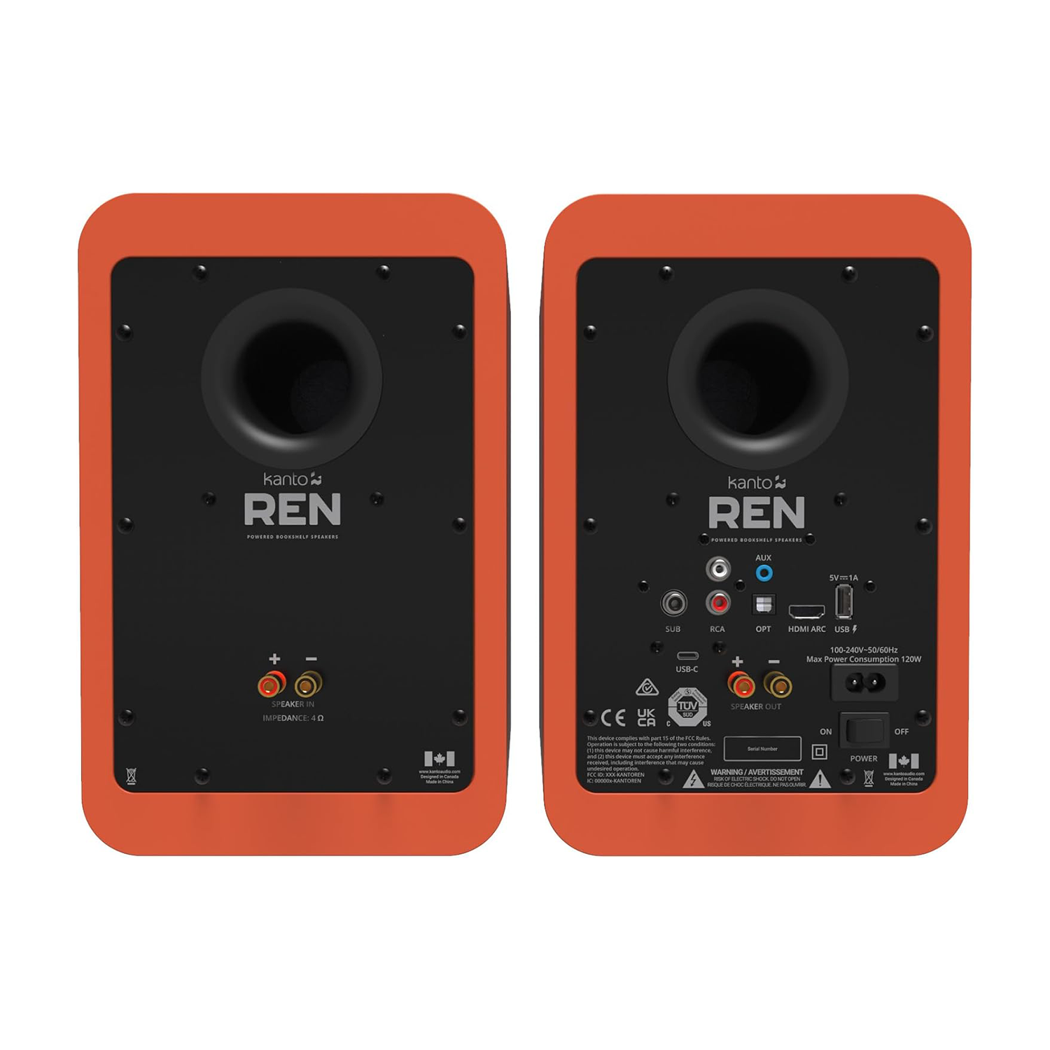 Kanto REN Powered Speaker with HDMI-ARC