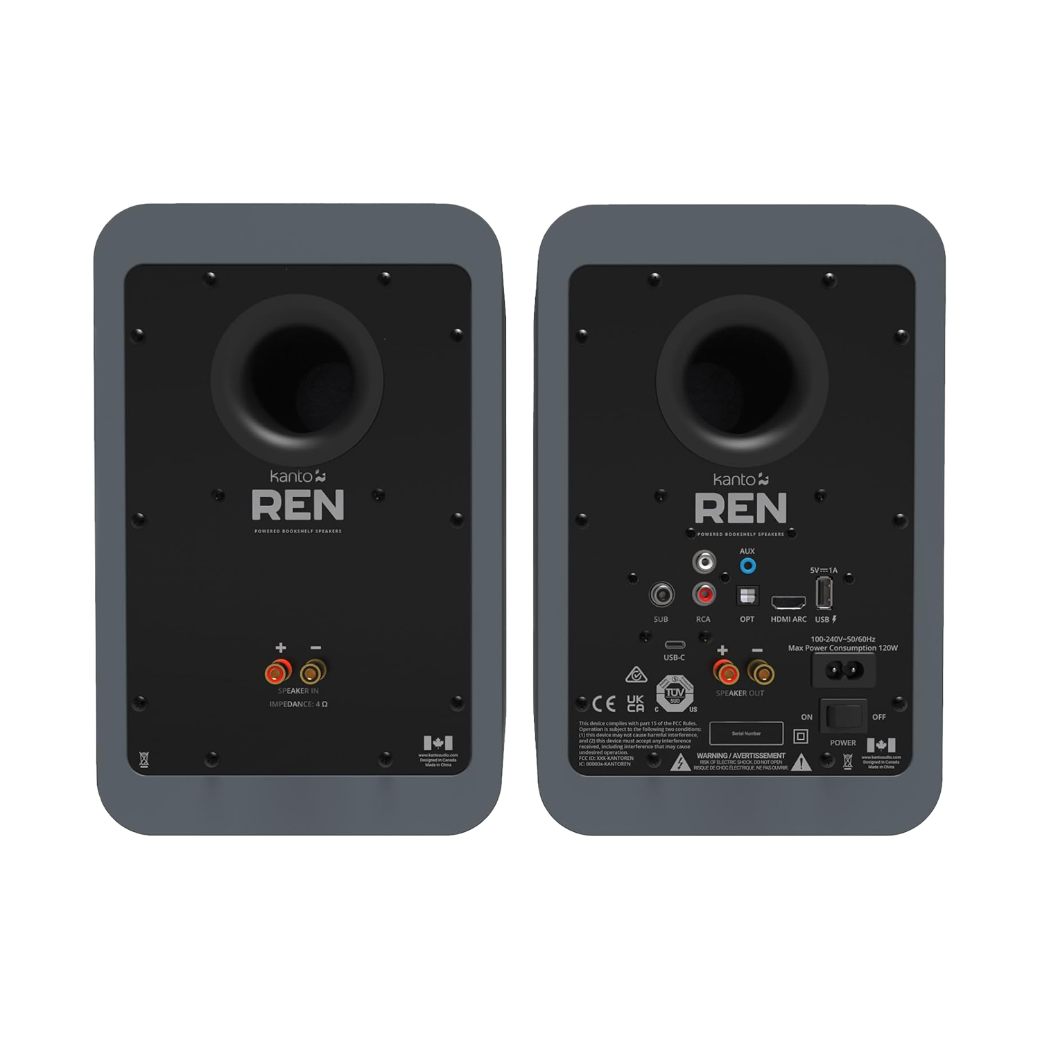 Kanto REN Powered Speaker with HDMI-ARC