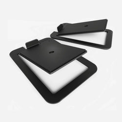 Kanto S4 Angled Desktop Speaker Stands for Midsize Speakers (Pair)