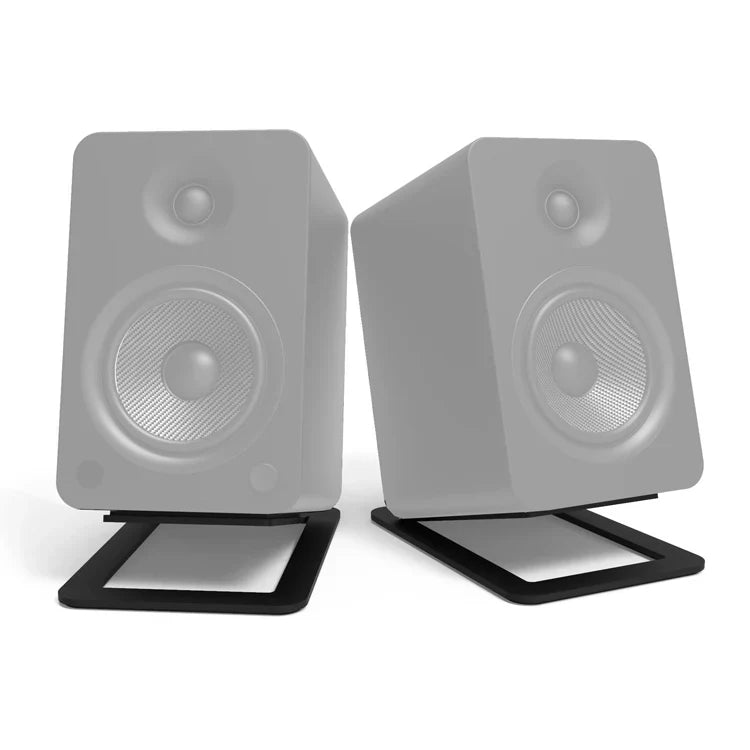 Kanto S6 Angled Desktop Speaker Stands for Large Speakers (Pair)