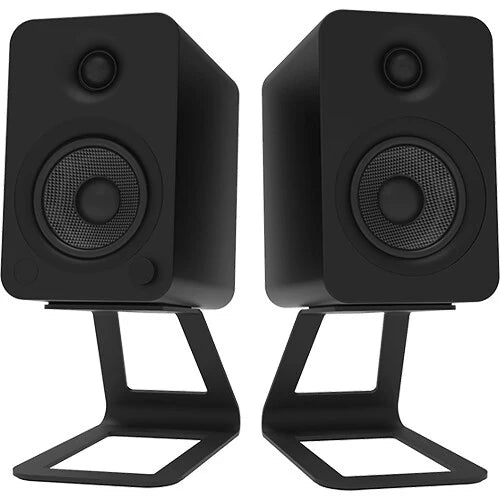 Kanto SE4 Elevated Desktop Speaker Stands for Midsize Speakers (Pair)