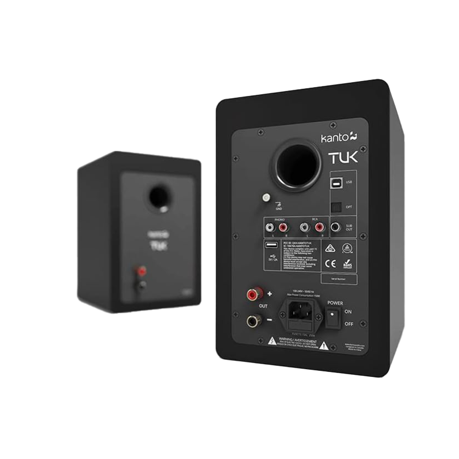 Kanto TUK Powered Speaker with Bluetooth