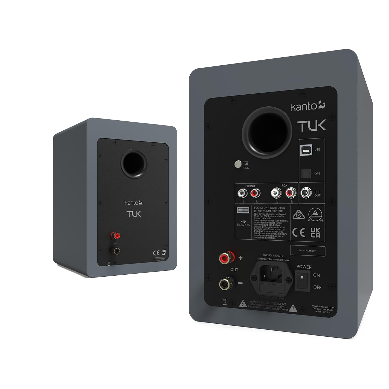 Kanto TUK Powered Speaker with Bluetooth