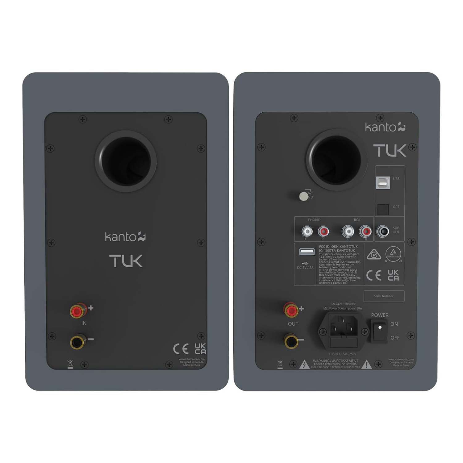 Kanto TUK Powered Speaker with Bluetooth