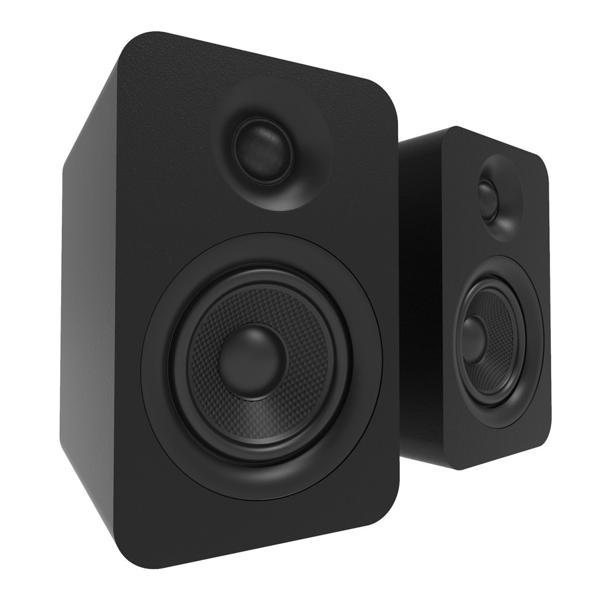 Kanto YU Passive 5.25″ Bookshelf Speakers with 1″ Silk Dome Tweeter, Pair