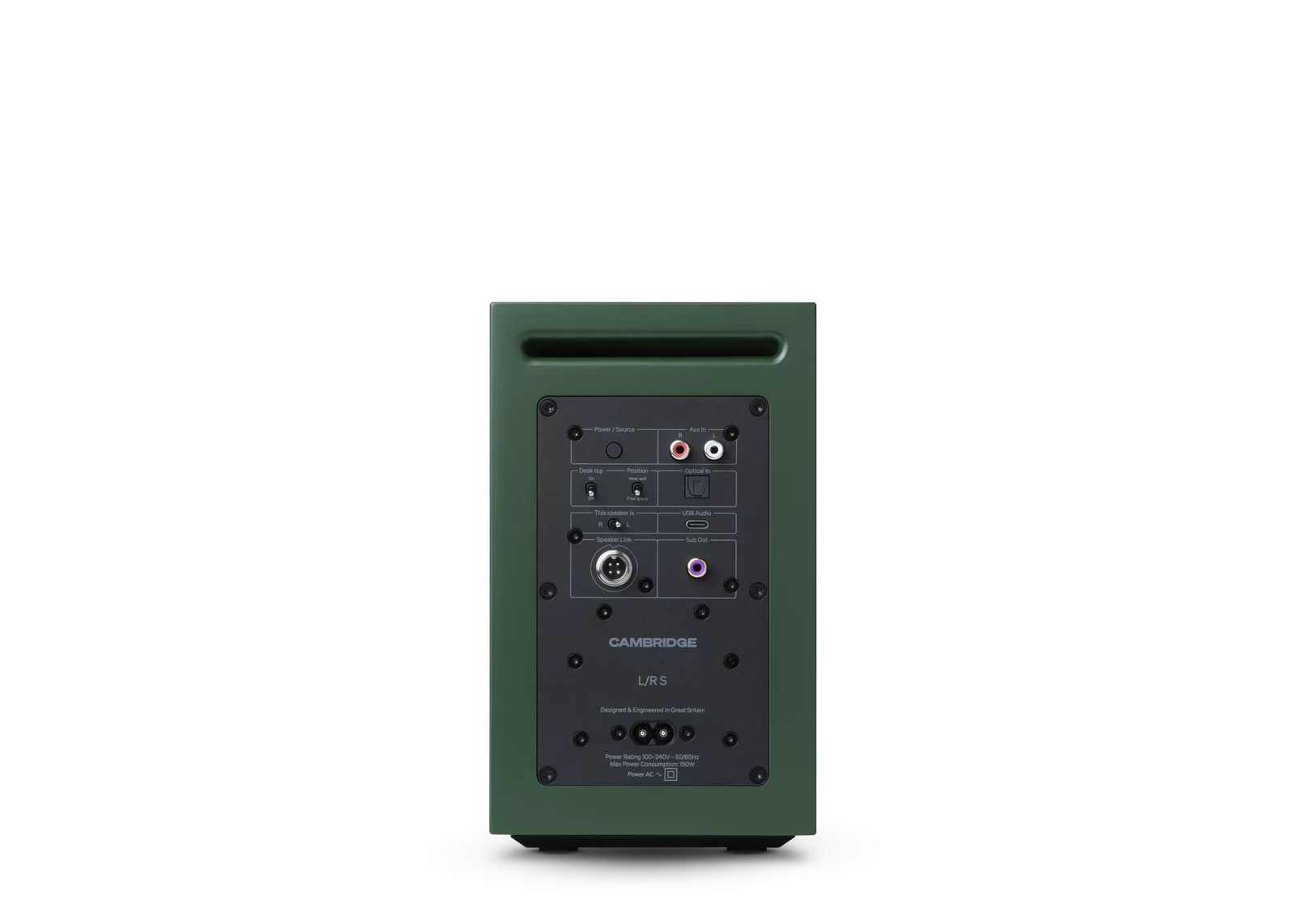 Cambridge Audio L/R S Active Desktop Speakers with Bluetooth (Pair)