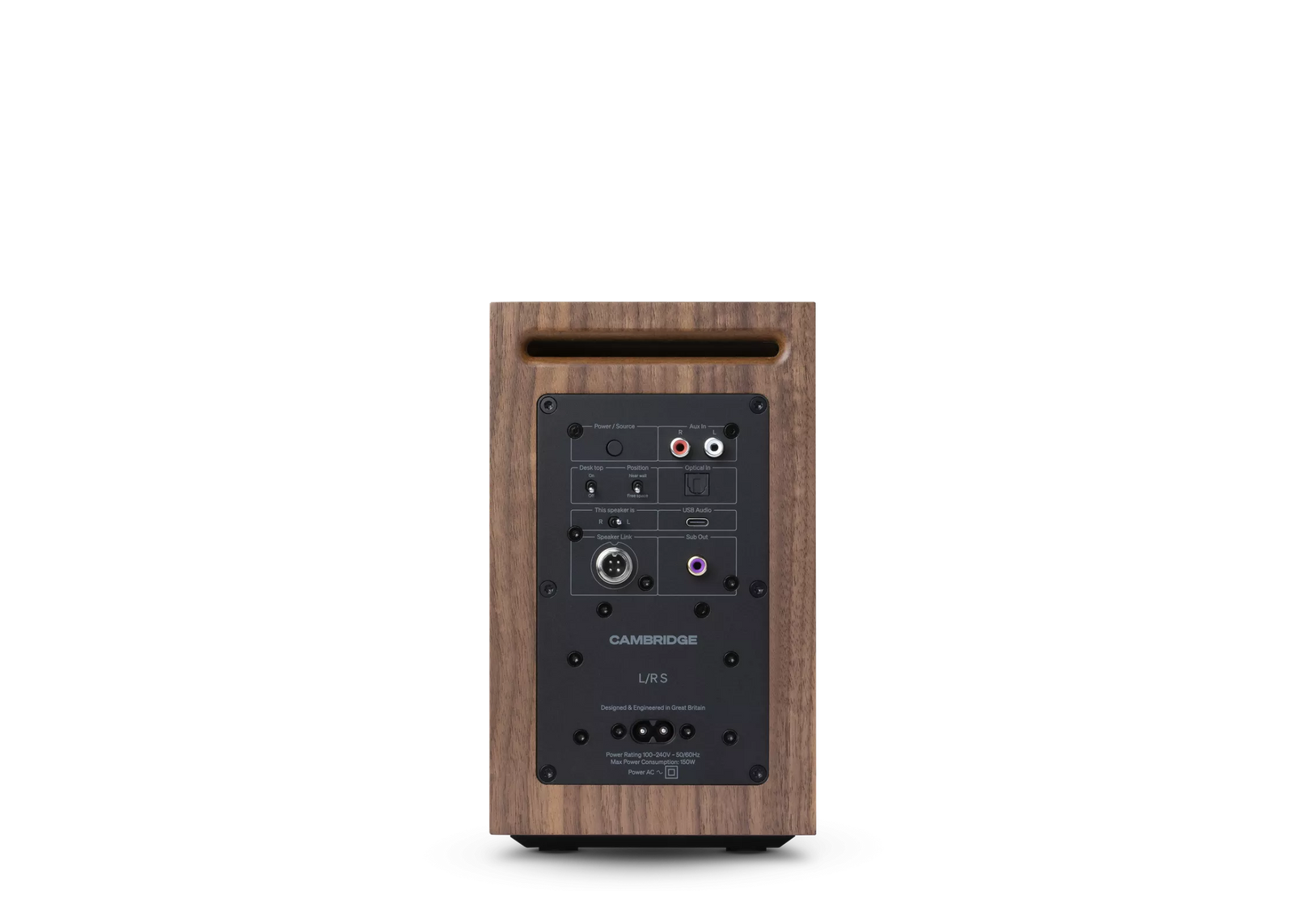Cambridge Audio L/R S Active Desktop Speakers with Bluetooth (Pair)