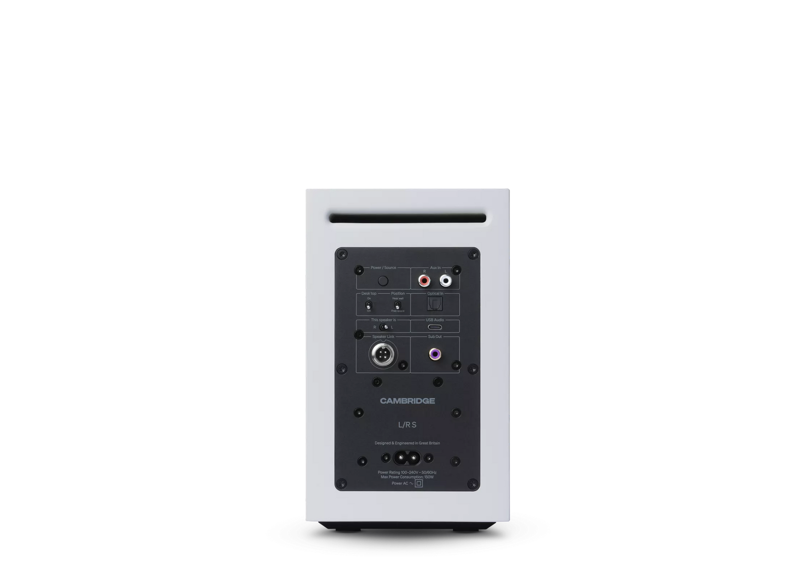 Cambridge Audio L/R S Active Desktop Speakers with Bluetooth (Pair)