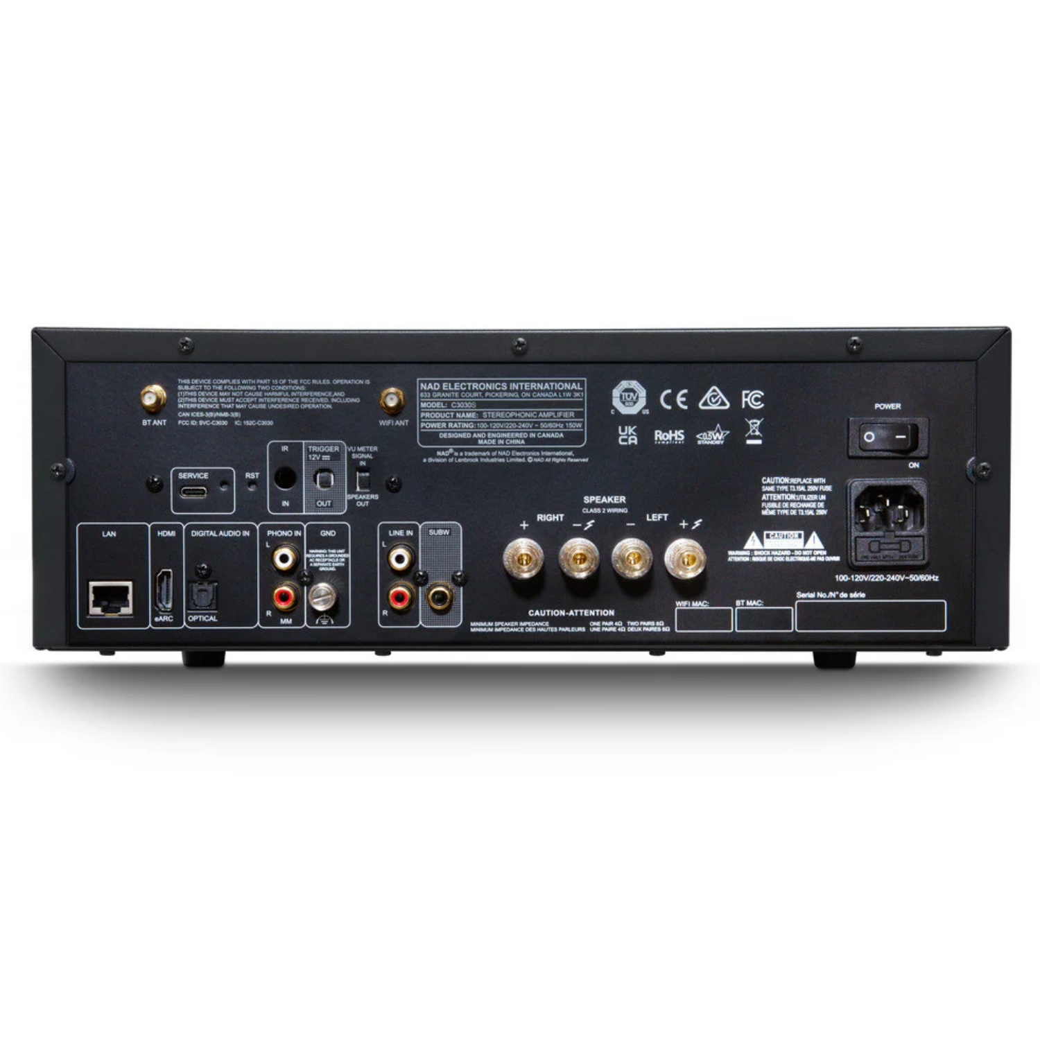 NAD C 3030S Integrated Amplifier w/ BluOS - Arriving April 2026
