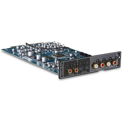 Front view of NAD AM 230 module installed in a NAD T 758 receiver, adding Dolby Atmos support. Shop now at Vinyl Sound Best Audio Store in Buffalo, New York, USA