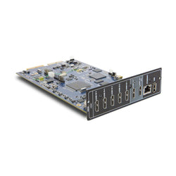 Front view of NAD MDC VM310 module installed in a NAD T778 receiver, showcasing its integration - Best price on all NAD Electronics High Performance Hi-Fi and Home Theatre at Vinyl Sound. Shop now at Vinyl Sound Best Audio Store in Buffalo, New York, USA