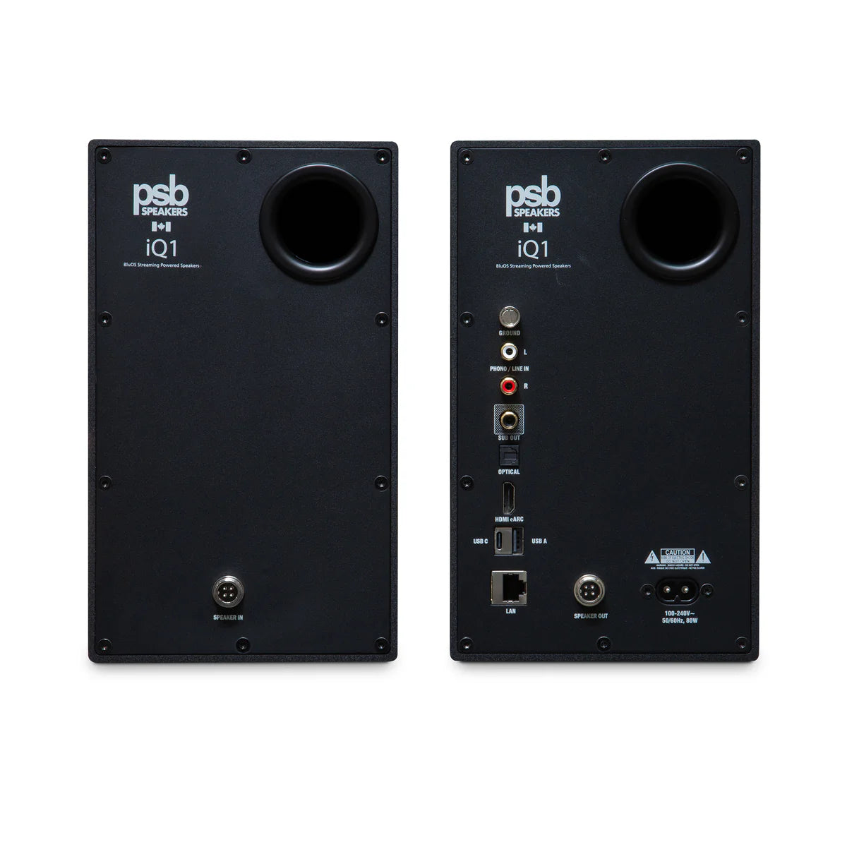 PSB iQ1 BluOS Powered Speakers