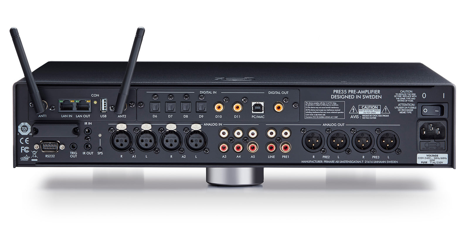 Primare Pre35 Prisma DM36 Modular Preamplifier And Network Player