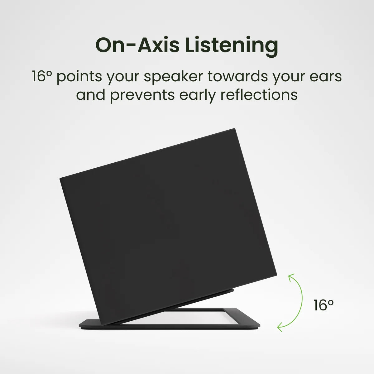 Kanto S12 Low-Profile Angled Center Channel and Sound Bar Stand