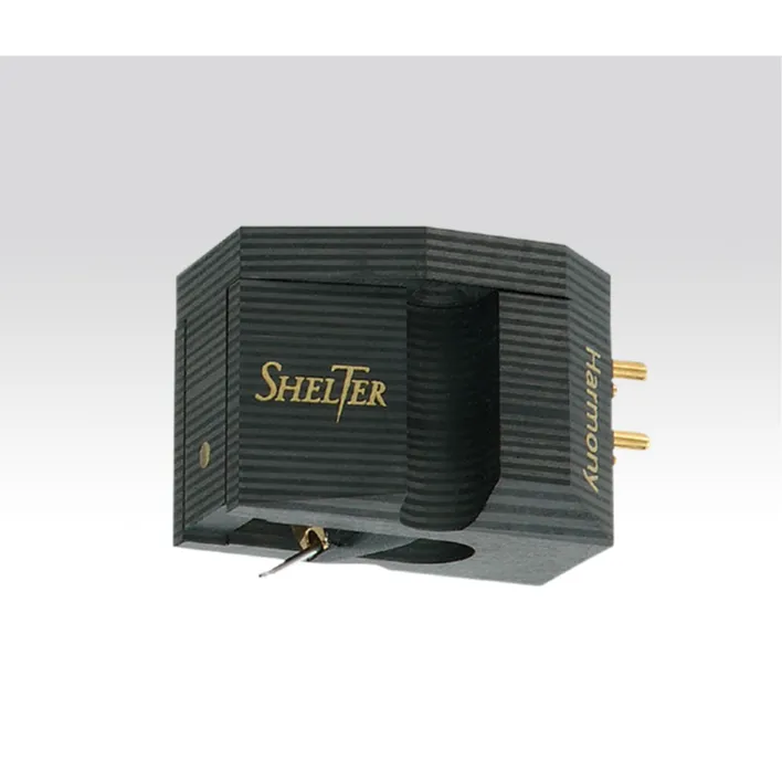 SHELTER HARMONY CARTRIDGE | VINYL SOUND USA Shelter’s flagship model, the Harmony, employs dry carbon fiber (CFRP) for the body shell. CFRP delivers a superb acoustic characteristic and is an ideal match with the newly designed motor assembly. This combination is capable of delivering a great musical reproduction even on records with less than optimal recordings.