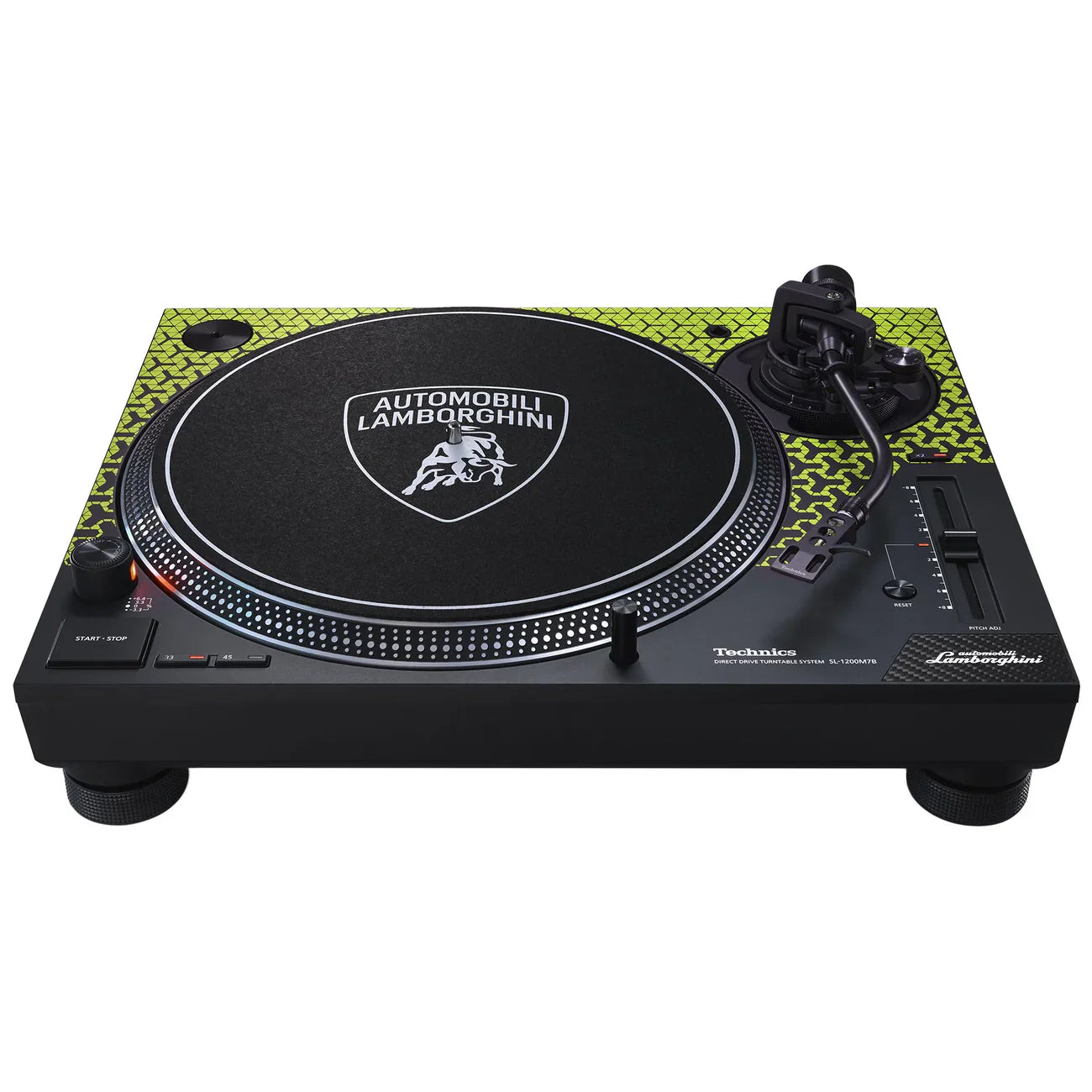 TECHNICS SL-1200M7B SPECIAL EDITION LAMBORGHINI DIRECT DRIVE TURNTABLE SYSTEM