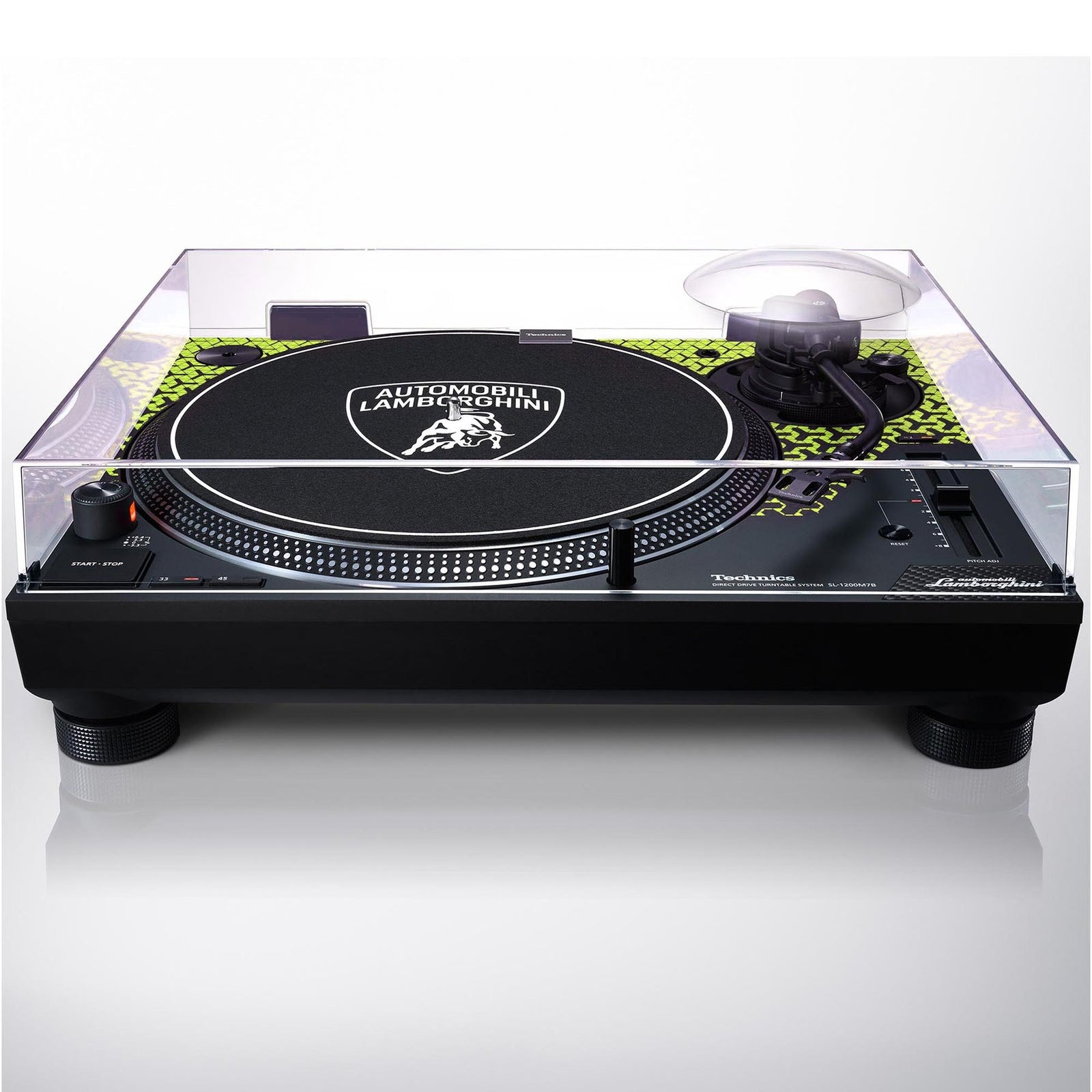 TECHNICS SL-1200M7B SPECIAL EDITION LAMBORGHINI DIRECT DRIVE TURNTABLE SYSTEM