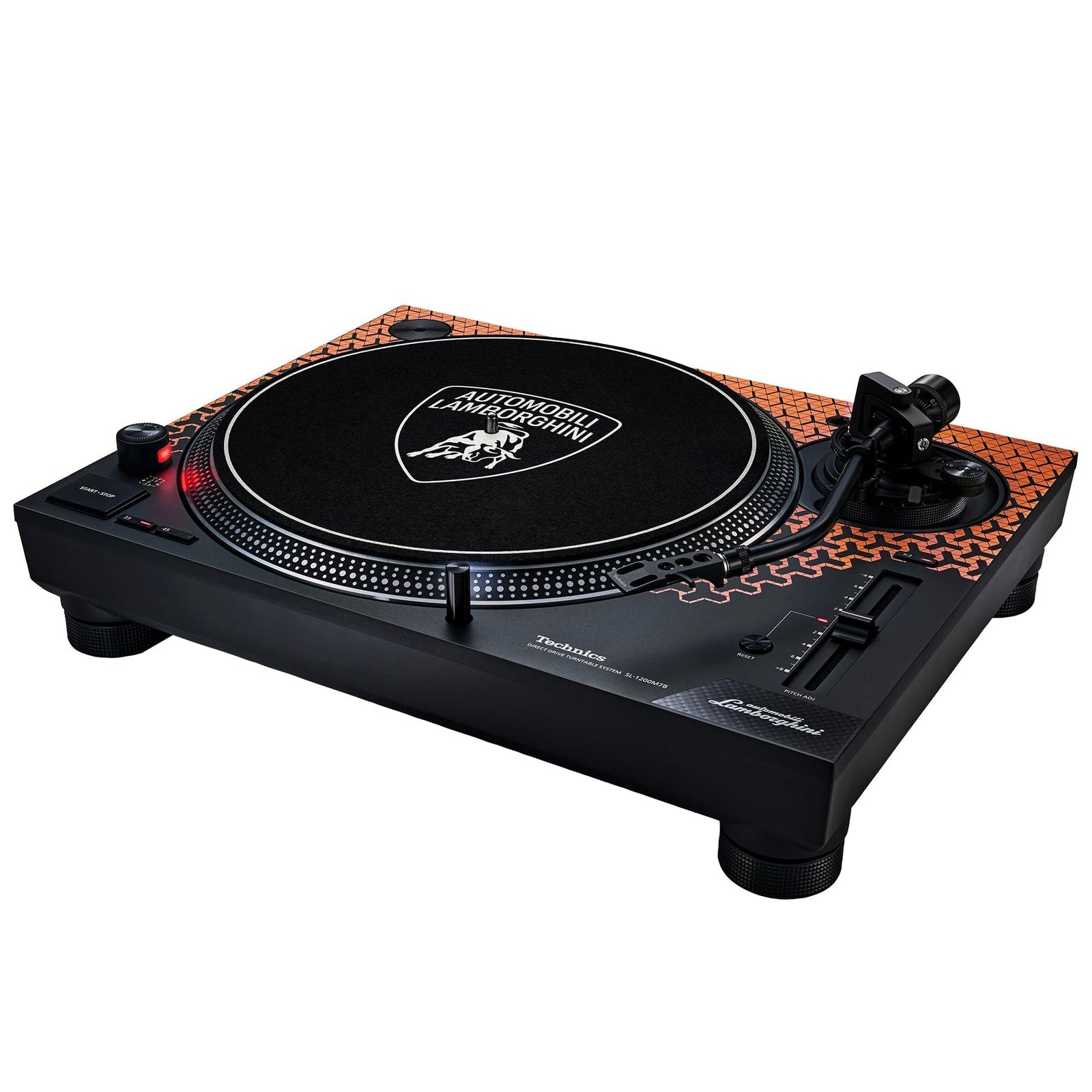 TECHNICS SL-1200M7B SPECIAL EDITION LAMBORGHINI DIRECT DRIVE TURNTABLE SYSTEM