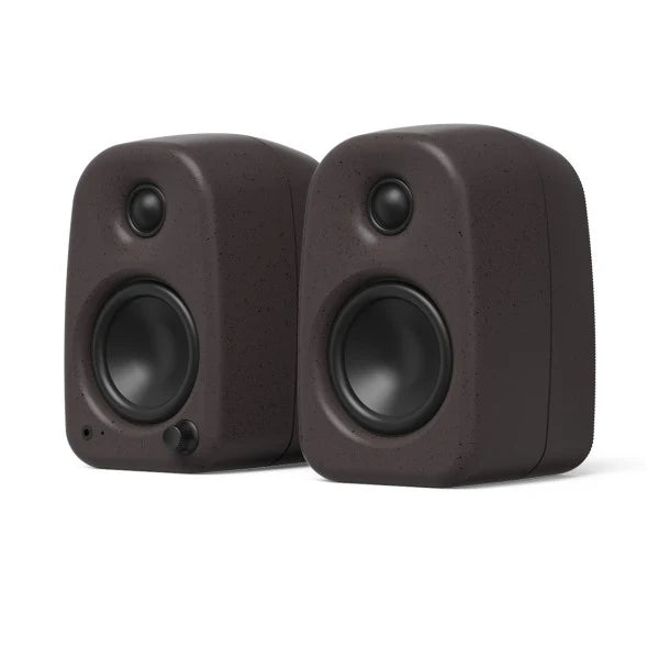 Kanto UKI 100W Desktop Speakers with Bluetooth, USB-C and Headphone Out - Pumice Grey (Pair)