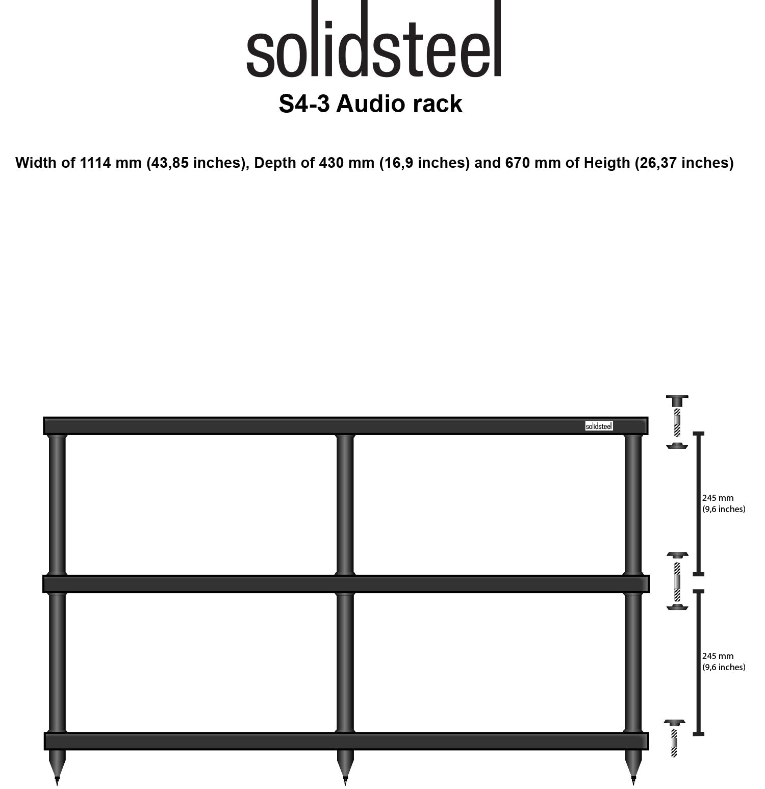 solidsteel - Browse our selection of Solidsteel racks, stands, and shelves to organize your audio equipment and enhance your home audio setup. Shop now the Solidsteel HI-FI & High-End AV Furniture -Solidsteel S Series & VL Series - Solidsteel Hyperspike Series